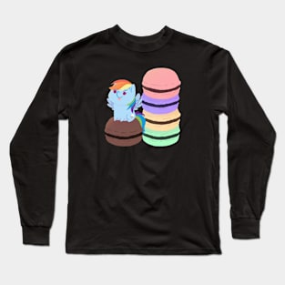 Rainbow Dash's Macarons Long Sleeve T-Shirt